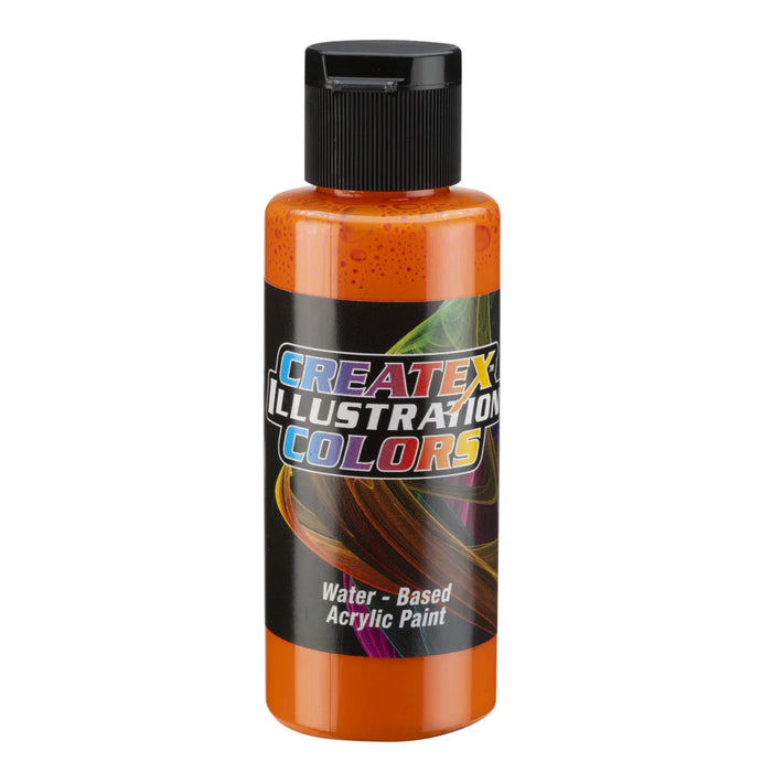 2oz Createx Illustration Color - 5642 Illustration Pyrrole Orange