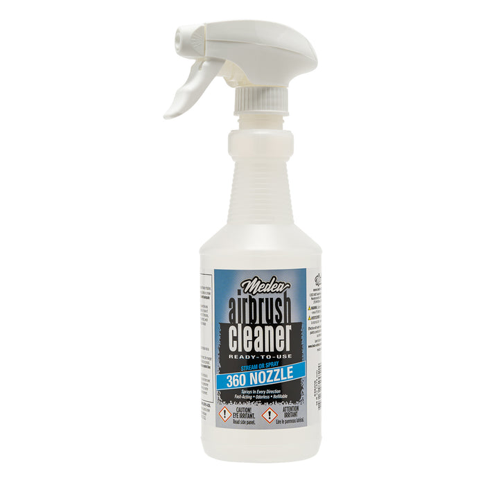 16oz Iwata Medea Airbrush Cleaner with Invertible 360 Nozzle