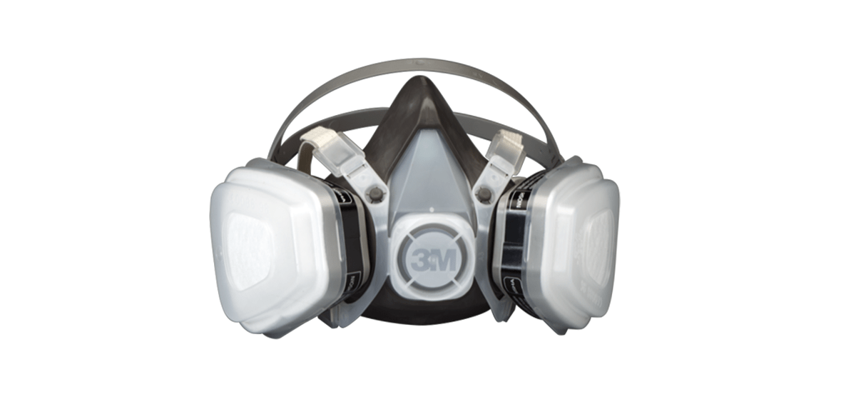 3M™ Half Facepiece Disposable Respirator - Medium