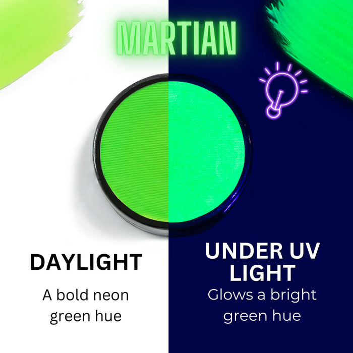 Mehron Neon UV Glow - Martian 1.4oz