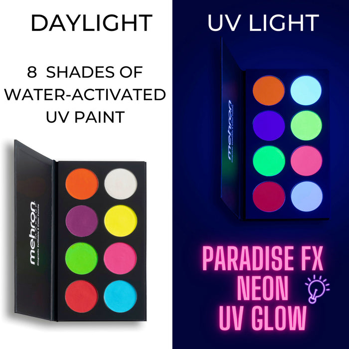 Paradise FX™ Palette - 8 Color Neon Shades