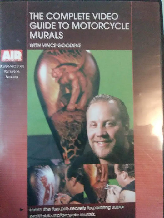 Complete Video Guide to Motorcycle Murals - Airbrush Action DVD