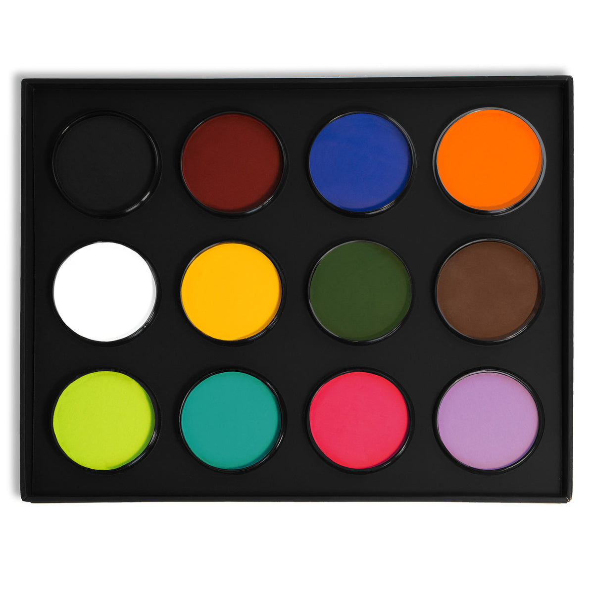 Mehron Makeup 新品6個 使いかけ8個 おまけ多数 ボディペイント Mehron Paradise Makeup AQ ProPalette - 12 Colors — Midwest