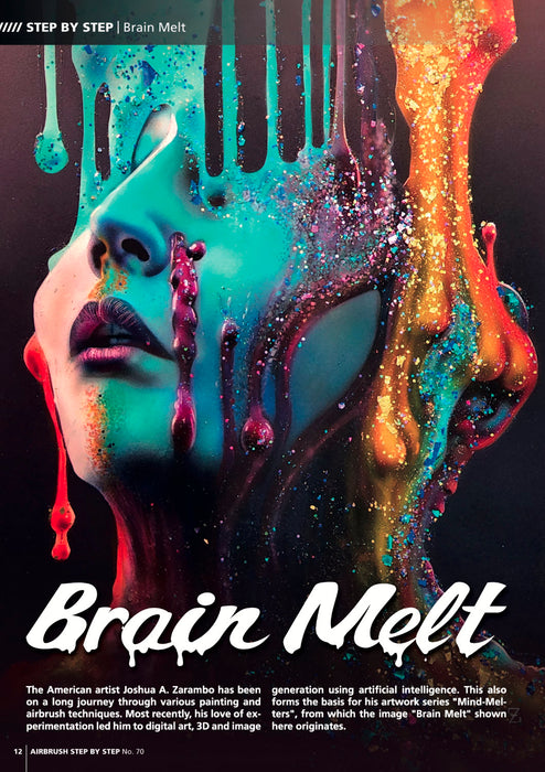 AIRBRUSH STEP BY STEP MAGAZINE ISSUE #70