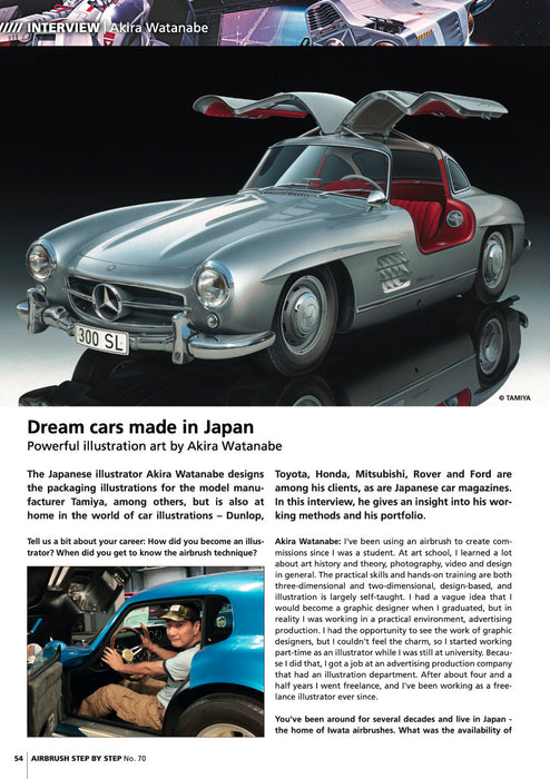 AIRBRUSH STEP BY STEP MAGAZINE ISSUE #70