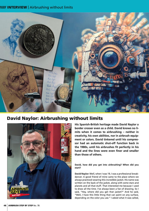 AIRBRUSH STEP BY STEP MAGAZINE ISSUE #78