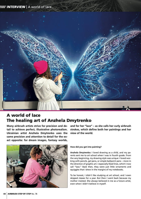 AIRBRUSH STEP BY STEP MAGAZINE ISSUE #78