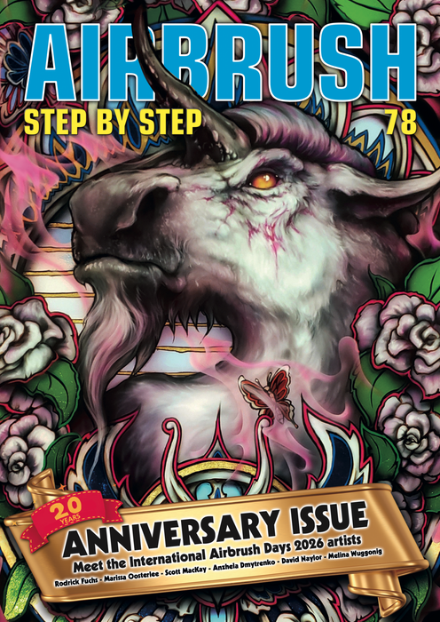 AIRBRUSH STEP BY STEP MAGAZINE ISSUE #78