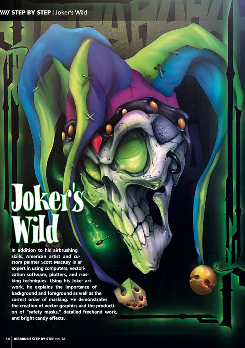 AIRBRUSH STEP BY STEP MAGAZINE ISSUE #78