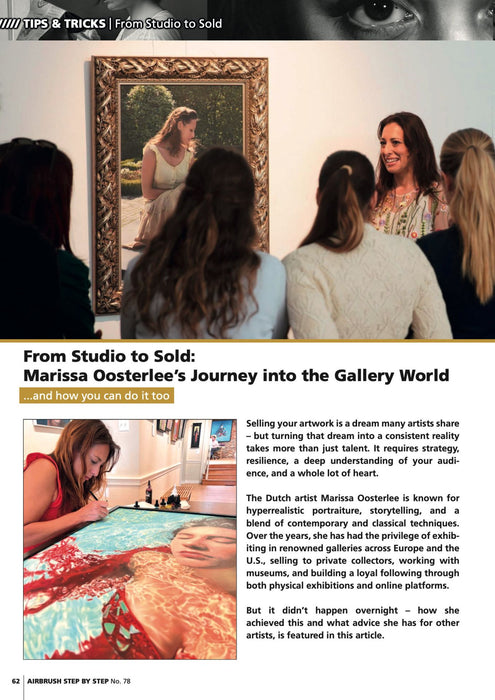 AIRBRUSH STEP BY STEP MAGAZINE ISSUE #78