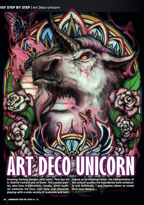 AIRBRUSH STEP BY STEP MAGAZINE ISSUE #78