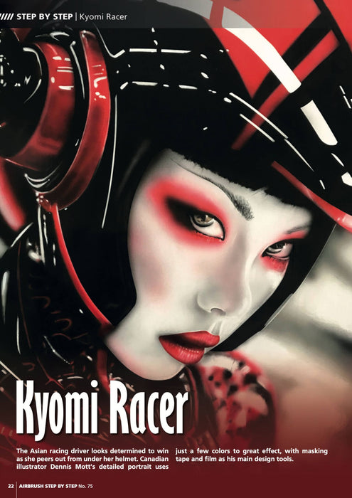 AIRBRUSH STEP BY STEP MAGAZINE ISSUE #75