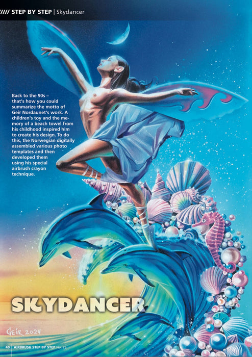 AIRBRUSH STEP BY STEP MAGAZINE ISSUE #75