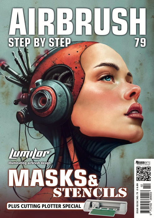 AIRBRUSH STEP BY STEP MAGAZINE ISSUE #79