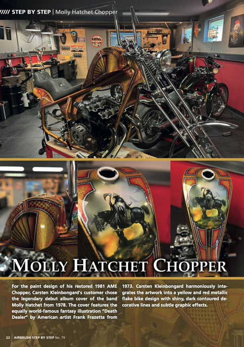 AIRBRUSH STEP BY STEP MAGAZINE ISSUE #79