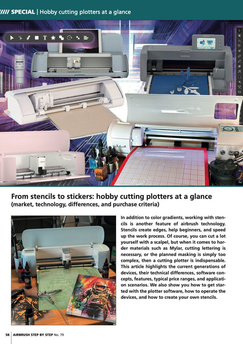 AIRBRUSH STEP BY STEP MAGAZINE ISSUE #79