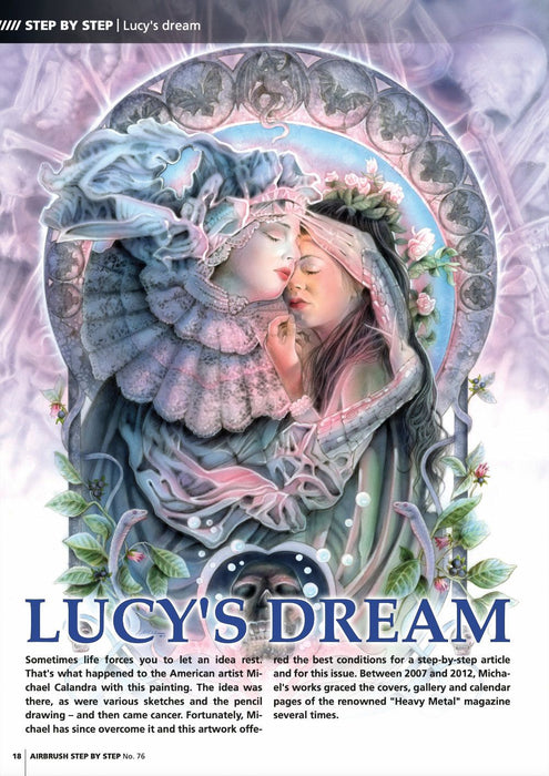 AIRBRUSH STEP BY STEP MAGAZINE ISSUE #76