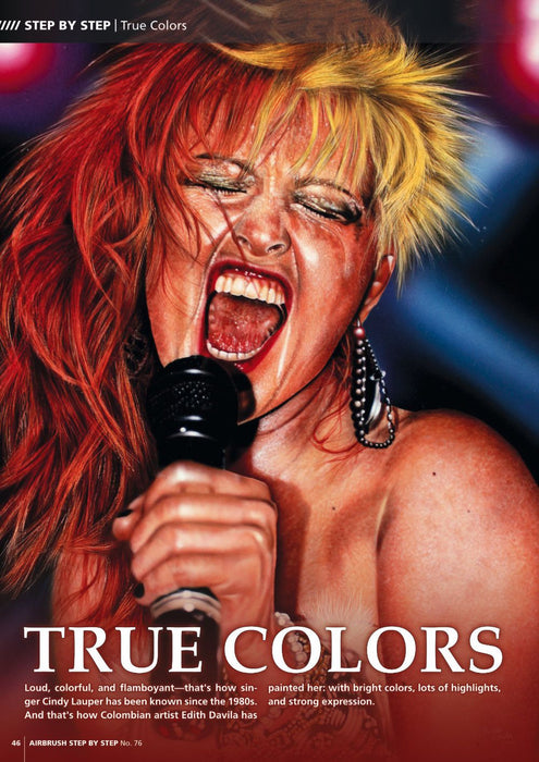 AIRBRUSH STEP BY STEP MAGAZINE ISSUE #76