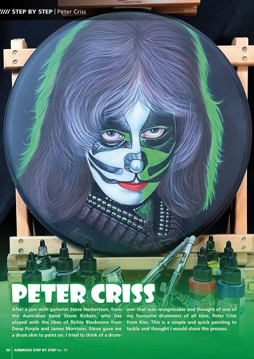 AIRBRUSH STEP BY STEP MAGAZINE ISSUE #76