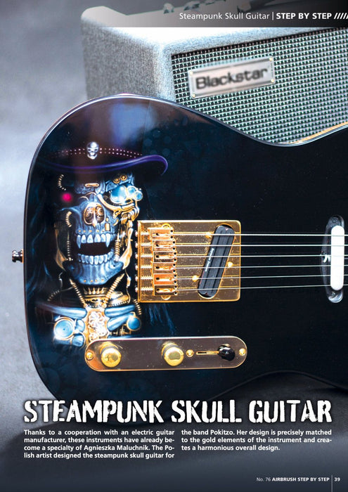 AIRBRUSH STEP BY STEP MAGAZINE ISSUE #76