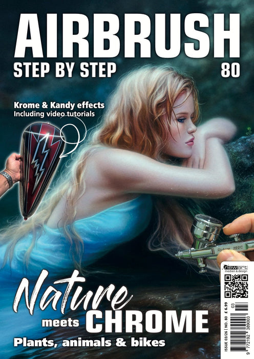 AIRBRUSH STEP BY STEP MAGAZINE ISSUE #80