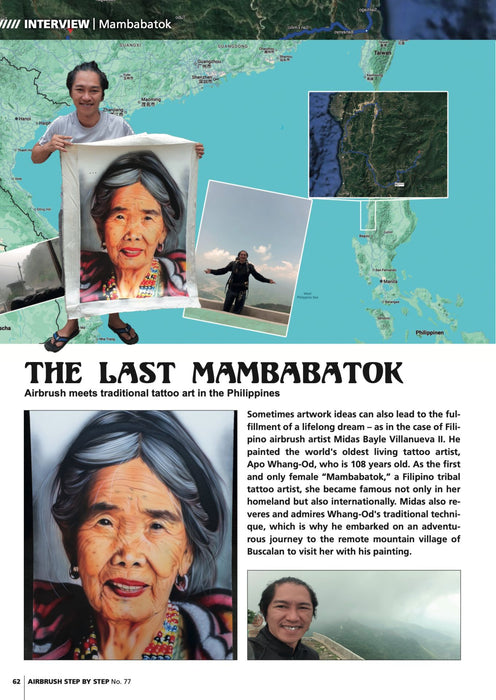 AIRBRUSH STEP BY STEP MAGAZINE ISSUE #77