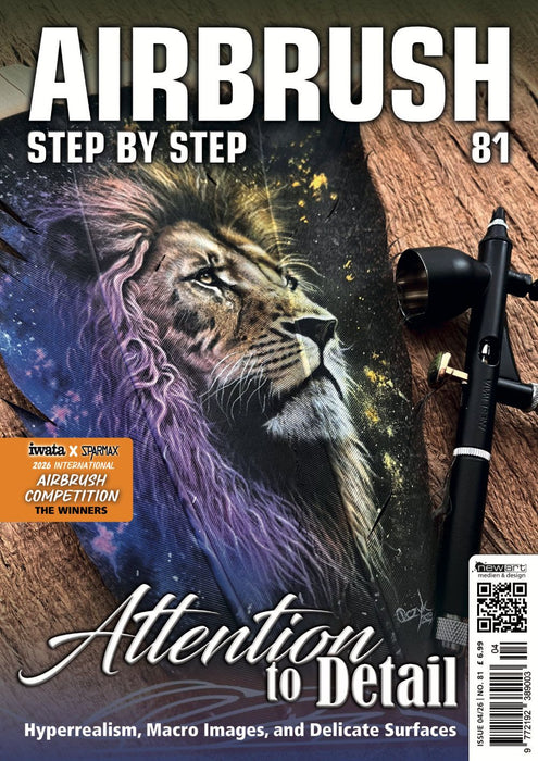 AIRBRUSH STEP BY STEP MAGAZINE ISSUE #81
