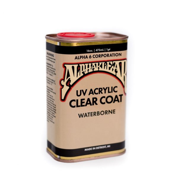 Alphaklear UV Acrylic Clear Coat Waterborne - 16oz