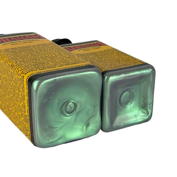 Alphanamel Opalescent Green – Color Changing Paint - 2OZ