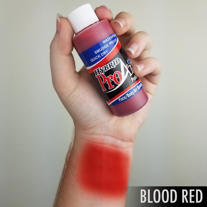 2oz ProAiir Hybrid Face &amp; Body Art Airbrush Color - BLOOD RED