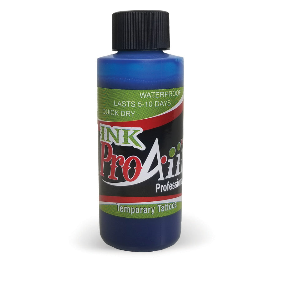 4oz ProAiir INK Alcohol-Based Airbrush Color - BLUE — Midwest Airbrush ...