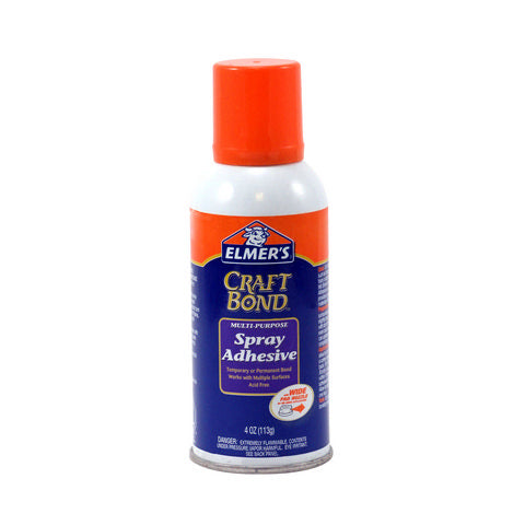 ELMERS Craft Bond Spray Adhesive 4OZ - REPOSITIONAL