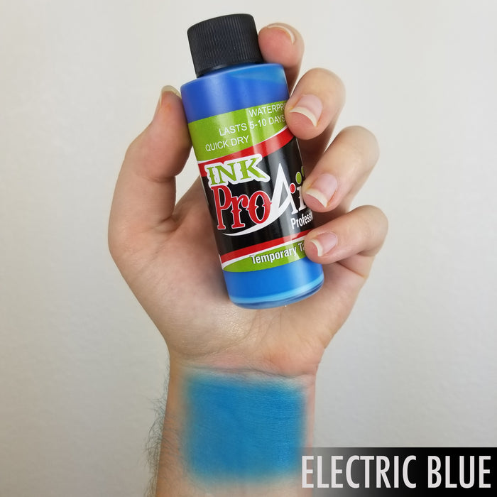2oz ProAiir INK Alcohol-Based Airbrush Color - ELECTRIC BLUE