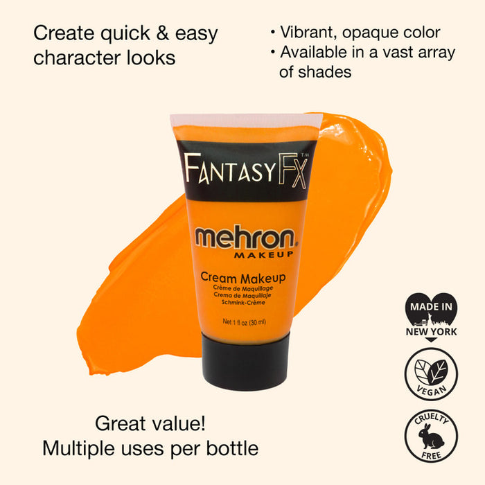 Mehron Fantasy FX™ Makeup (Water Based) 1oz - ORANGE