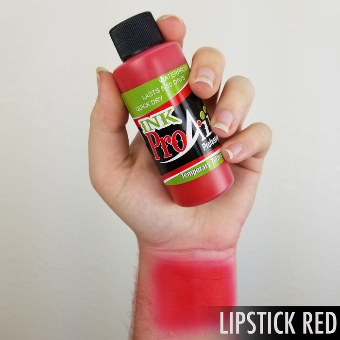 2oz ProAiir INK Alcohol-Based Airbrush Color - LIPSTICK RED