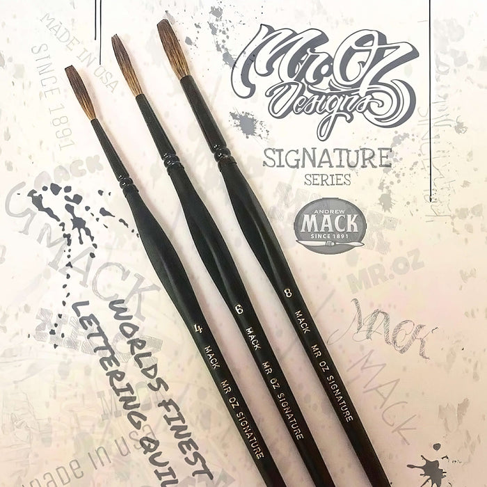 MACK Mr. Oz Fat Handled Quill #4