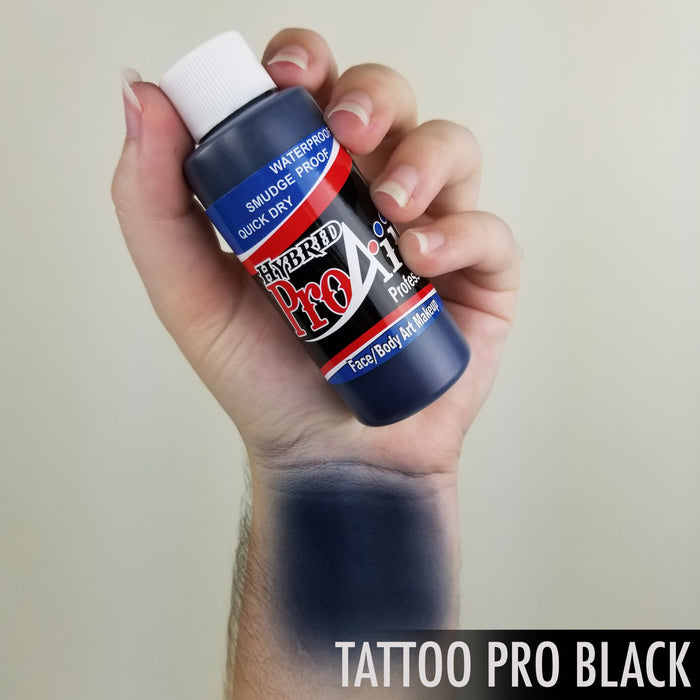 4oz ProAiir Hybrid Face &amp; Body Art Airbrush Color - BLACK