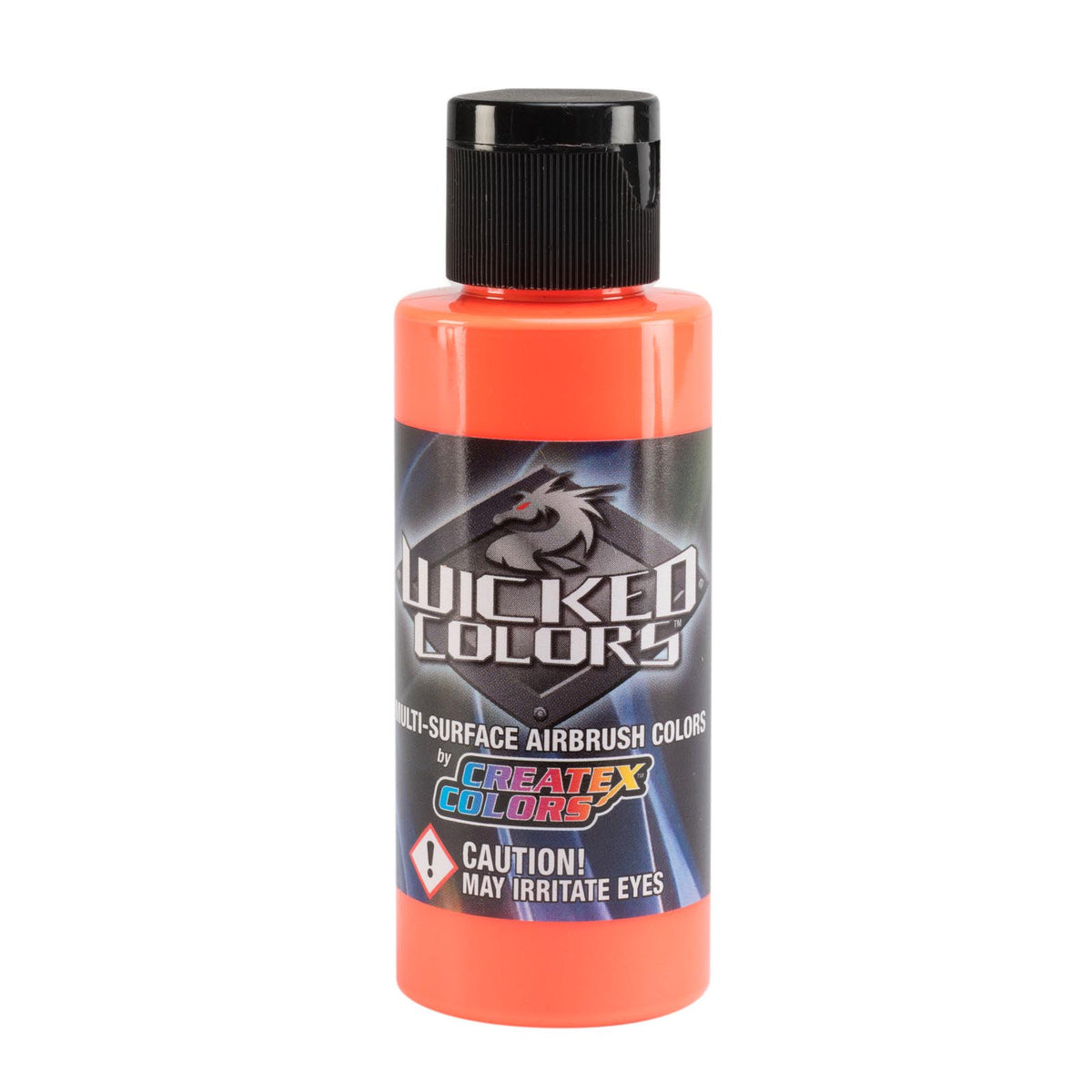 Createx Wicked Color W027 - Fluorescent Orange — Midwest Airbrush Supply Co