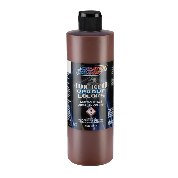 16oz. Wicked Airbrush Color - W096 Opaque Burnt Umber