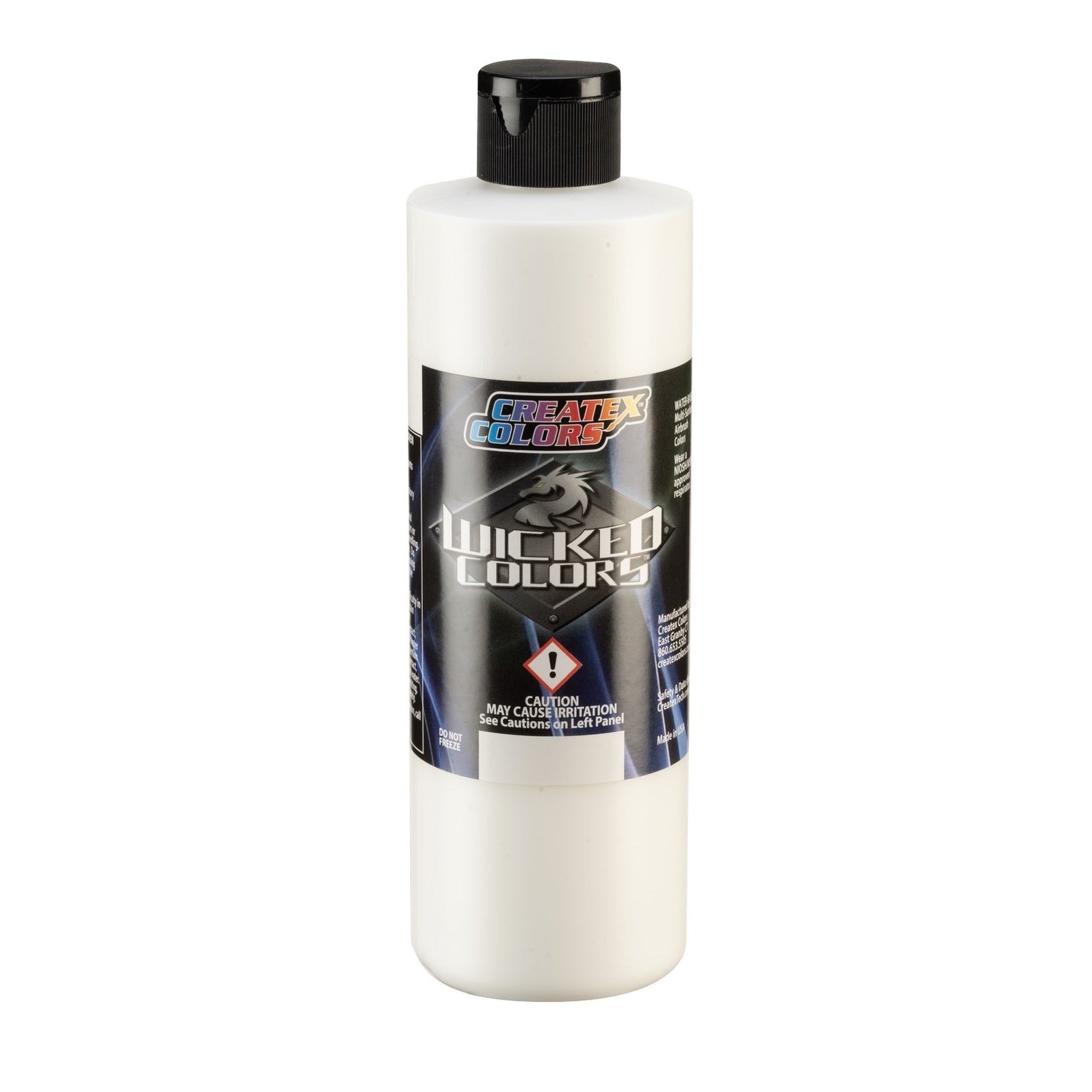 16oz Createx Wicked Color W118 Fluorescent White — Midwest Airbrush