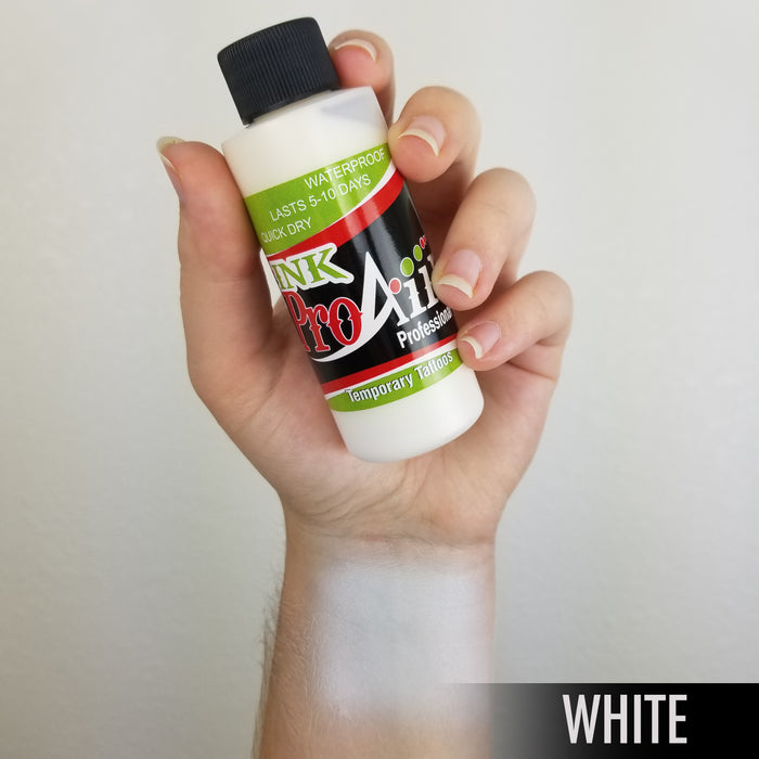 8oz ProAiir INK Alcohol-Based Airbrush Color - WHITE