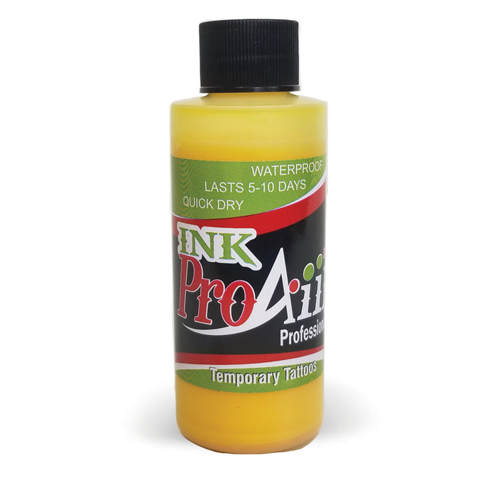 2oz ProAiir INK Alcohol-Based Airbrush Color - YELLOW