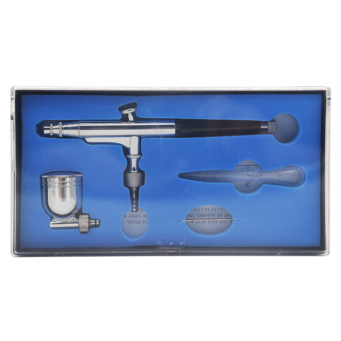 AB-132 Dual Action Side-Feed Economy Airbrush with 0.3mm Nozzle