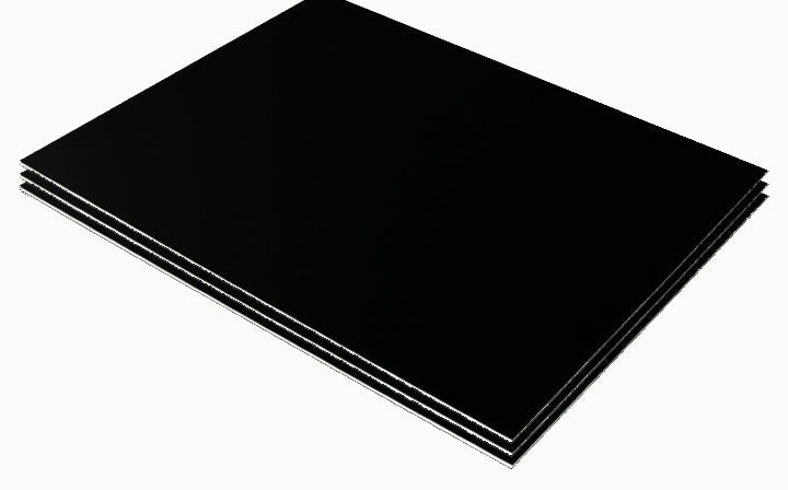 ACM Aluminum Panel 16" x 20" - Black