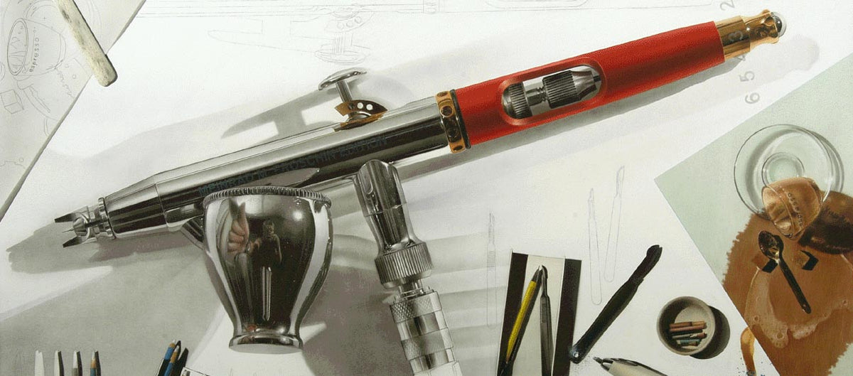 Midwest Airbrush Supply Harder Steenbeck Airbrushes — Midwest