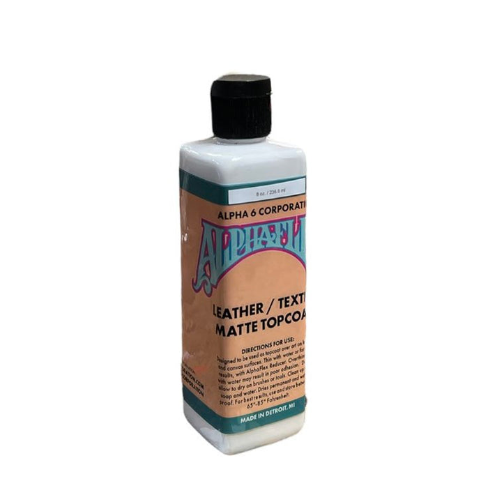 8oz AlphaFlex Matte Topcoat for Leather and Textile