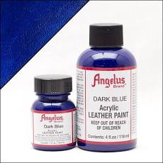 ANGELUS ACRYLIC LEATHER PAINT 4OZ DARK BLUE