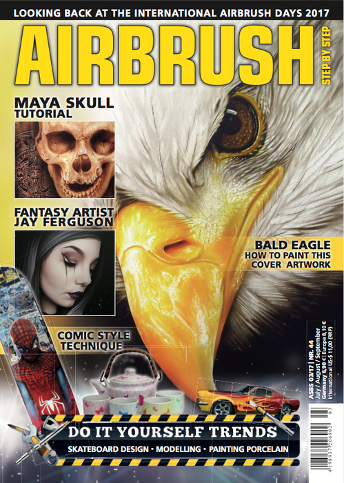 AIRBRUSH STEP BY STEP MAGAZINE  ISSUE #44
