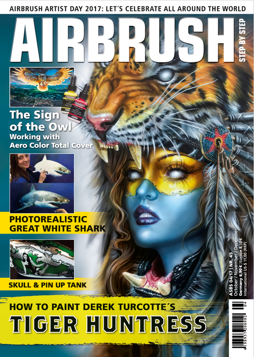 AIRBRUSH STEP BY STEP MAGAZINE  ISSUE #45