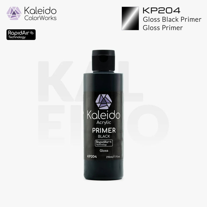 Kaleido KP204 Primer Gloss Black - 210ml